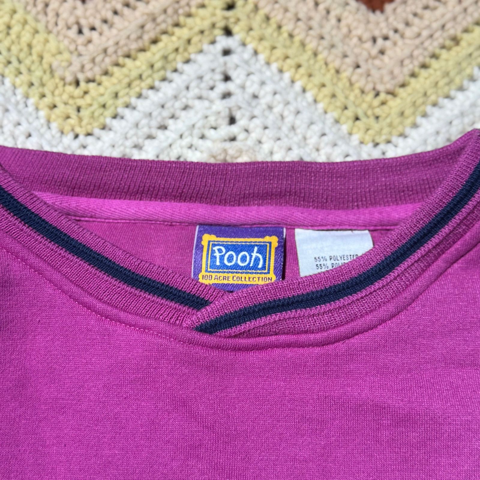 Disney Y2K 100 Acre Collection Pooh Had a Plan Crewneck Size XL / US 12-14 / IT 48-50 - 3 Thumbnail