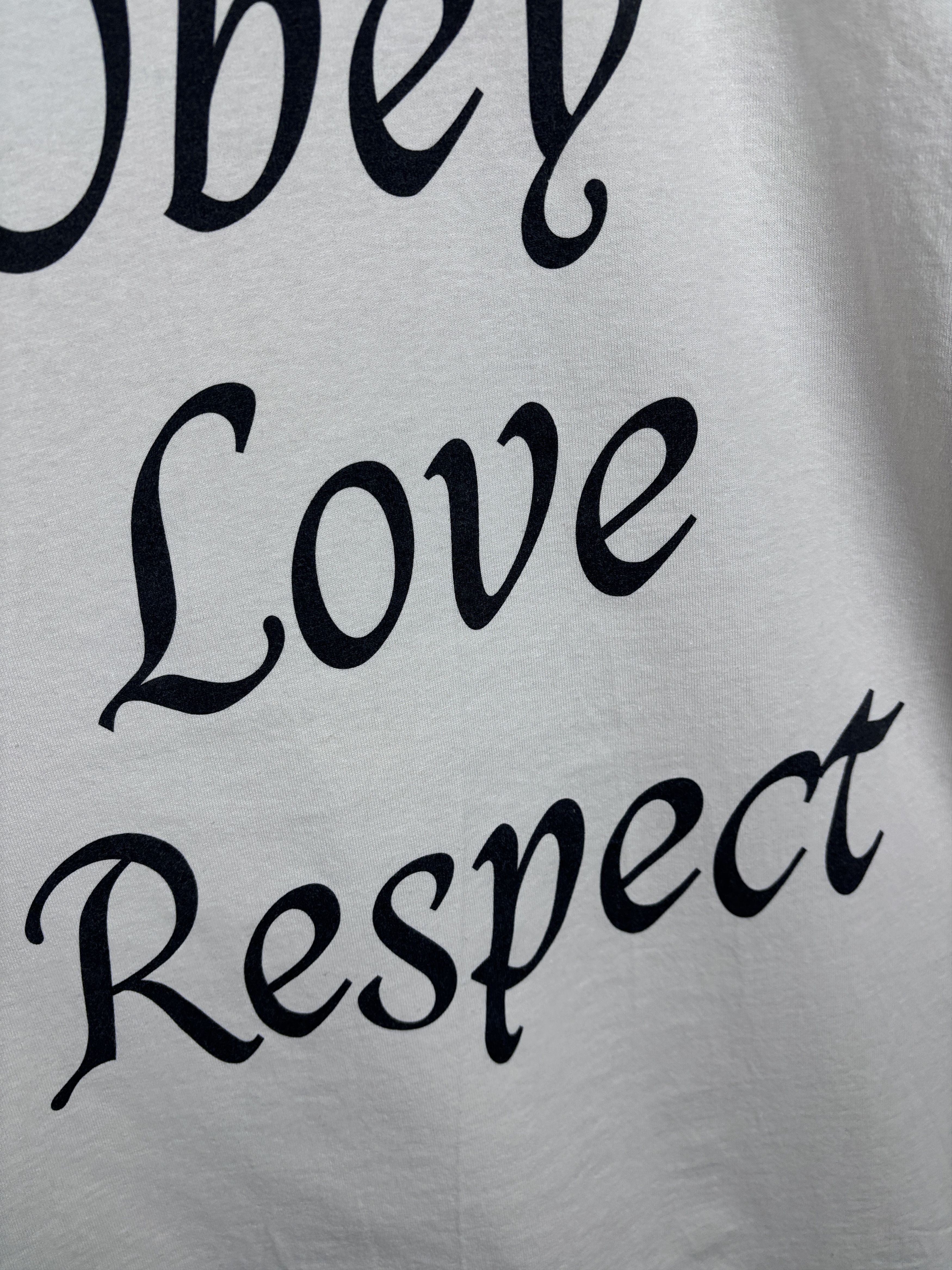 Obey Obey Love Respect Butterfly Classic T-Shirt Size US M / EU 48-50 / 2 - 16 Thumbnail
