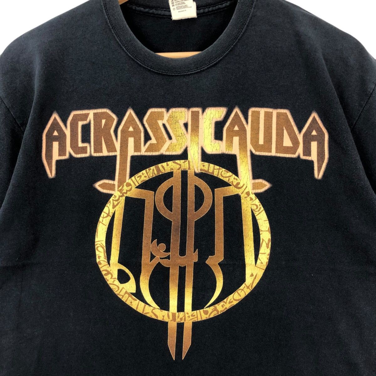 Band Tees ACRASSICAUDA Iraqi Trash Metal Band T Shirt Gilgamesh Album Size US M / EU 48-50 / 2 - 3 Thumbnail