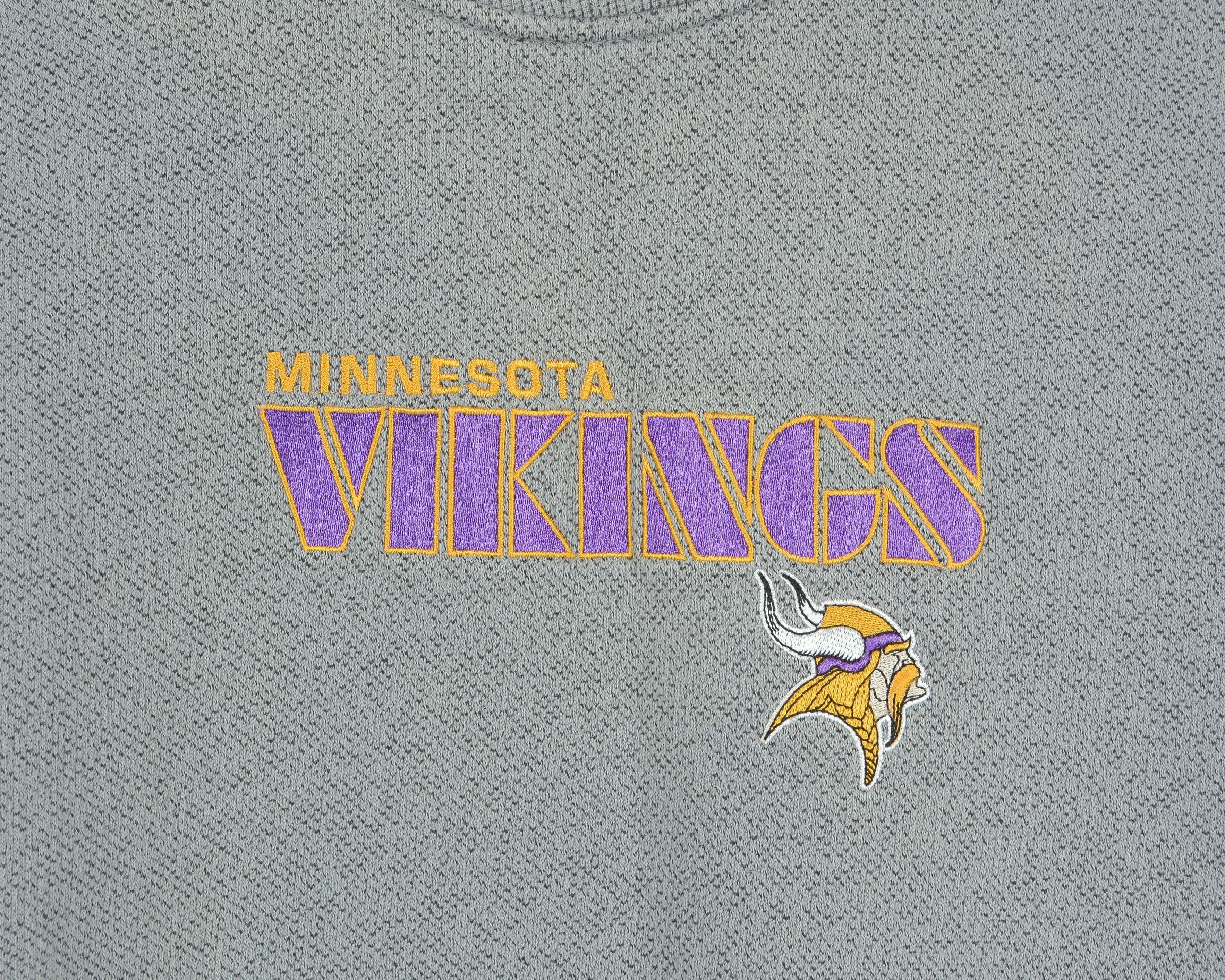 Majestic MINNESOTA VIKINGS 90s by Majestic Jumper L Sweater vtg Size US XL / EU 56 / 4 - 3 Thumbnail