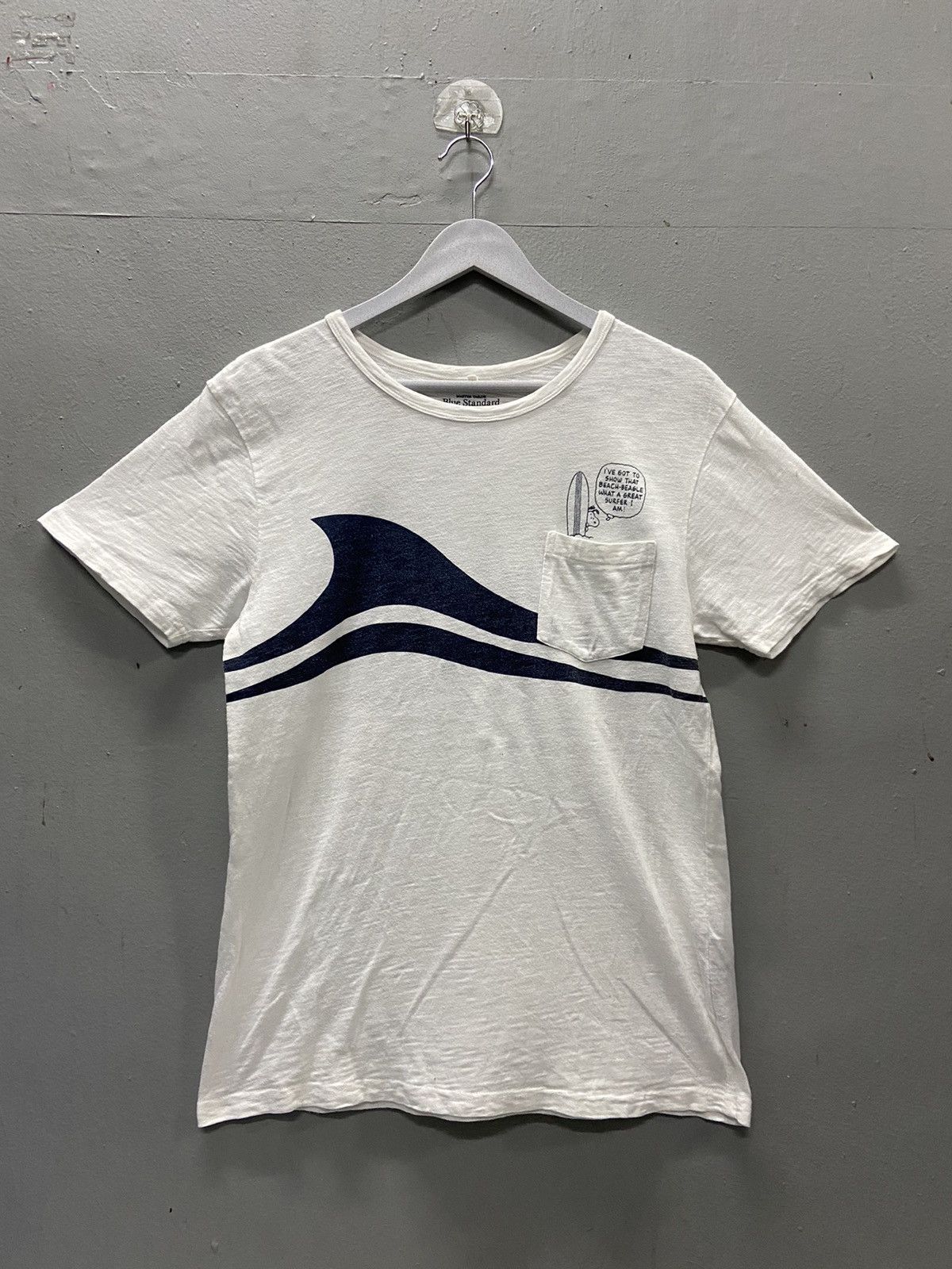 Peanuts SNOOPY PEANUTS AMERICAN COMICS POCKET TEE SHIRT Size US S / EU 44-46 / 1 - 1 Thumbnail
