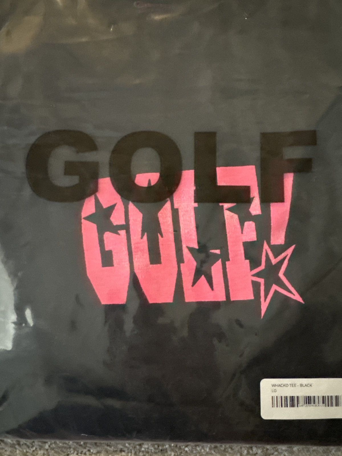Golf Wang Rare Golf Wang Black Whacko Tee (Size Large) Size US L / EU 52-54 / 3 - 2 Thumbnail