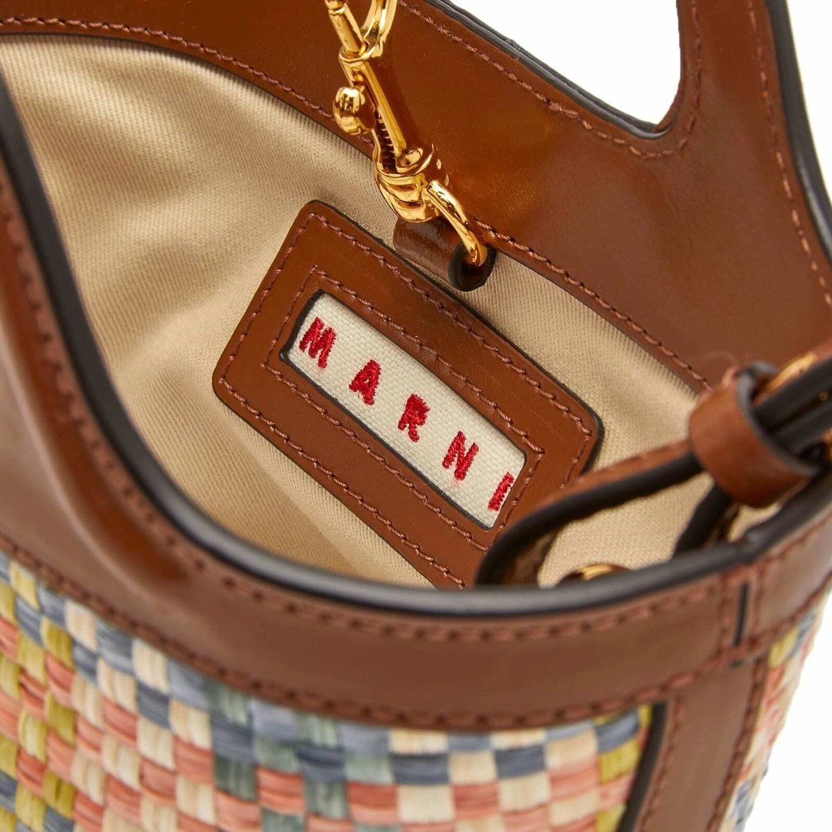 Marni oc11z0525 Size: OS/Tropicalia Micro Bag in Multicolor Size ONE SIZE - 4 Thumbnail