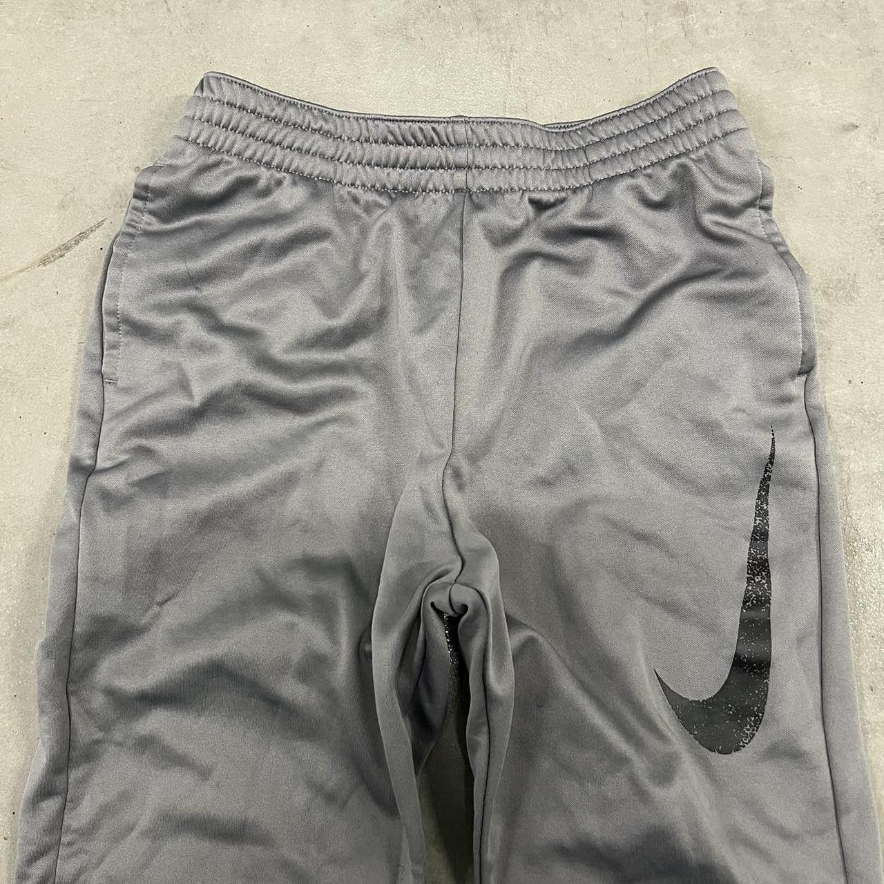 Nike Vintage Y2K/2000s Nike big Swoosh grey Essential Sweatpants! Size US 30 / EU 46 - 3 Thumbnail