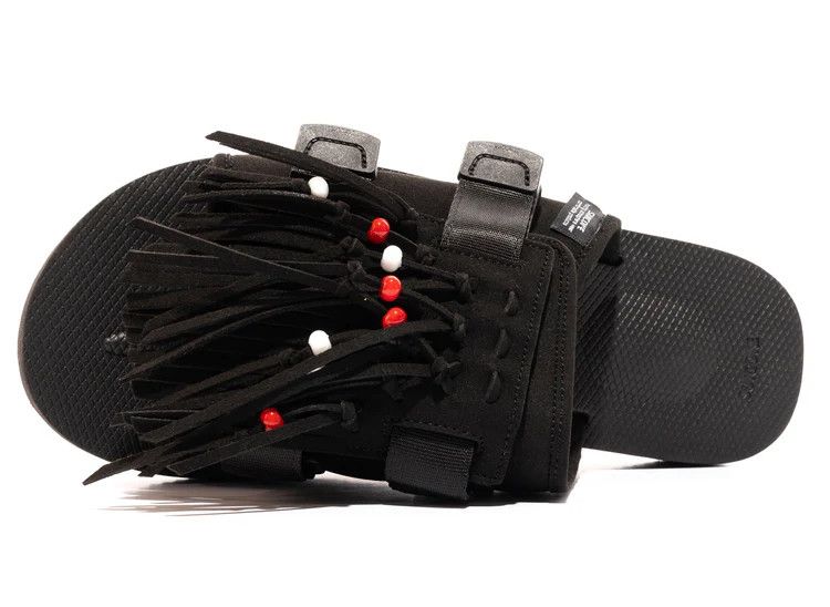 Christian Louboutin o1s1wg110924 Siwa Clip Flat Sandals in Black Size US 10 / EU 43 - 2 Thumbnail
