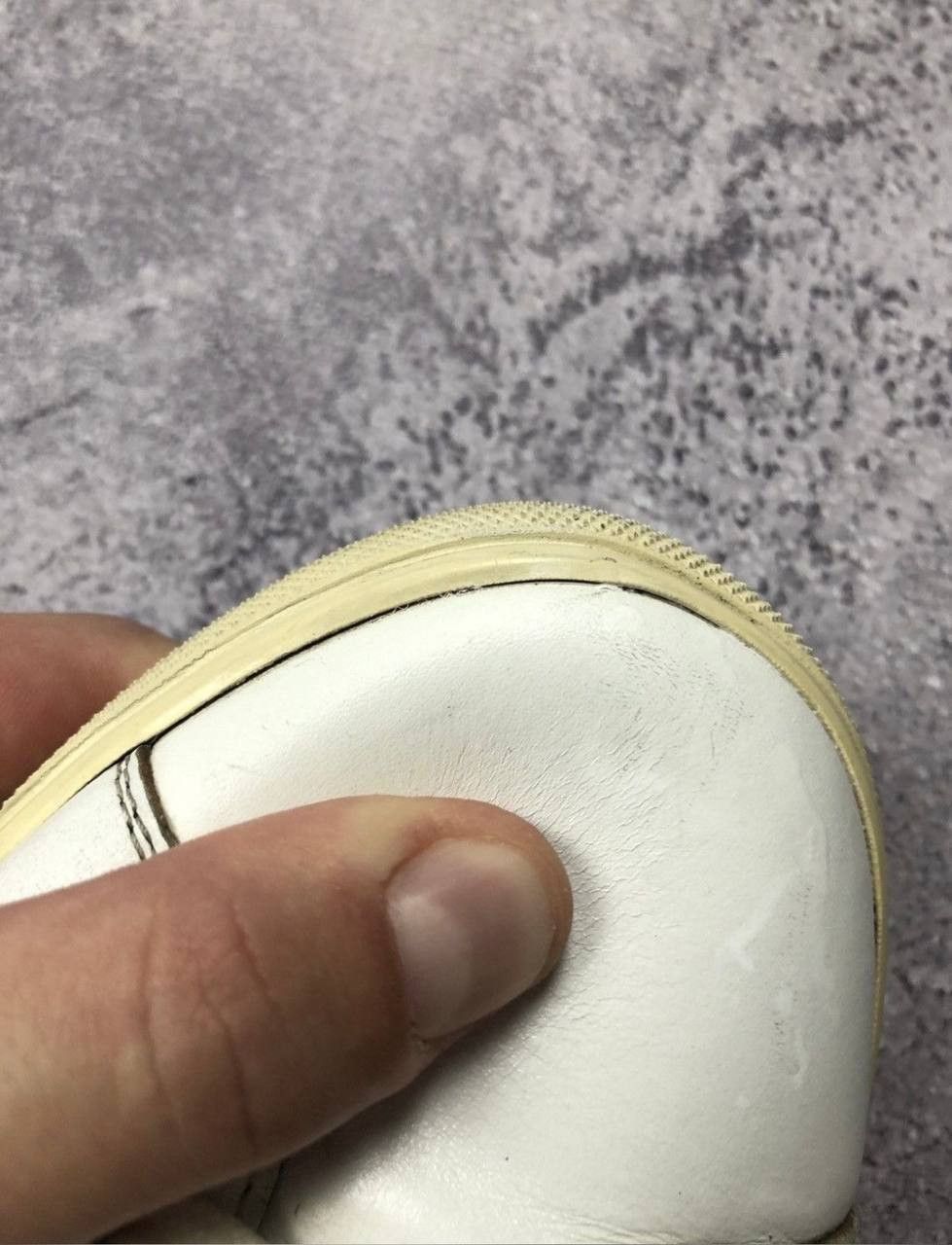 Saint Laurent Paris Saint Laurent White Leather Sneakers Luxury Size US 6 / EU 39 - 15 Thumbnail