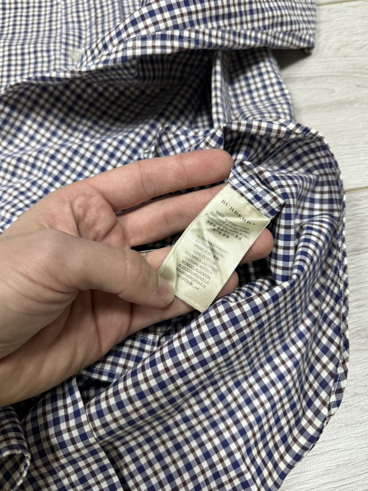 Burberry Burberry check shirt buttons up Size US S / EU 44-46 / 1 - 7 Thumbnail