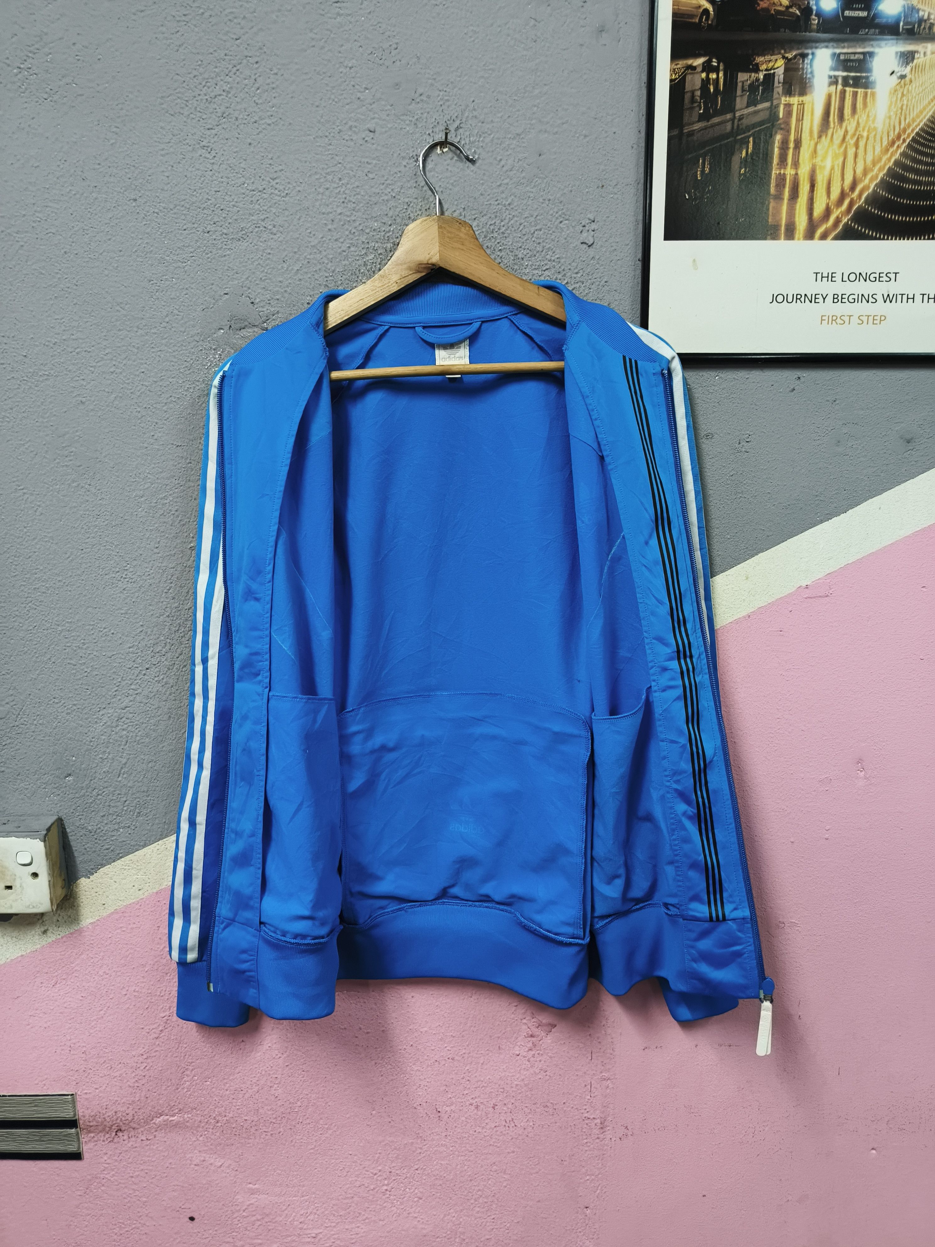 Adidas RARE ADIDAS TRACK LIGHT JACKET Size US M / EU 48-50 / 2 - 2 Thumbnail