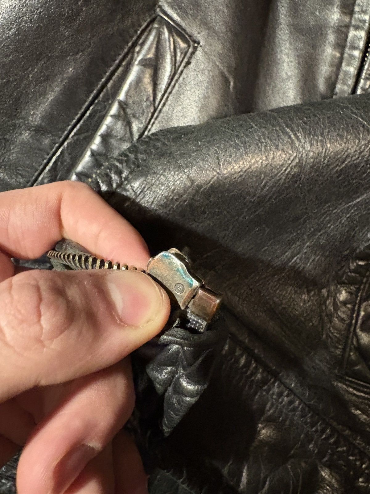 Other Military Pilot Bomber Jacket - Genuine Cowhide Leather. Size US L / EU 52-54 / 3 - 5 Thumbnail