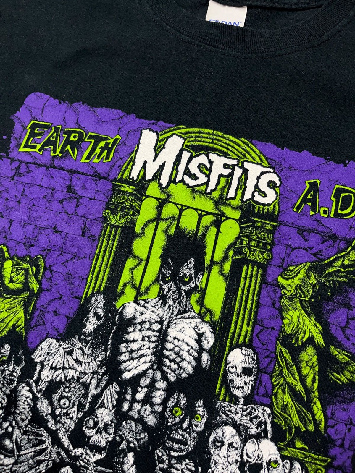 Misfits Misfits Earth A.D. 2015 Band T-shirt Vintage Style Danzig Size US M / EU 48-50 / 2 - 5 Thumbnail