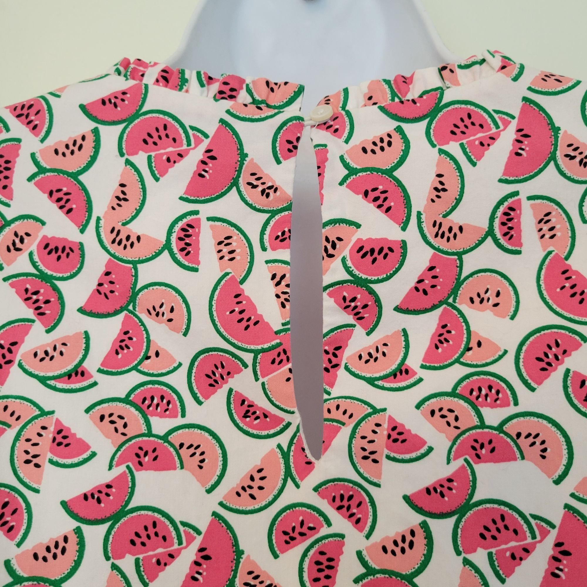 J.Crew J Crew Watermelon Print Sleeveless Tiered Dress 2 Summer Bea Size XS / US 0-2 / IT 36-38 - 6 Thumbnail