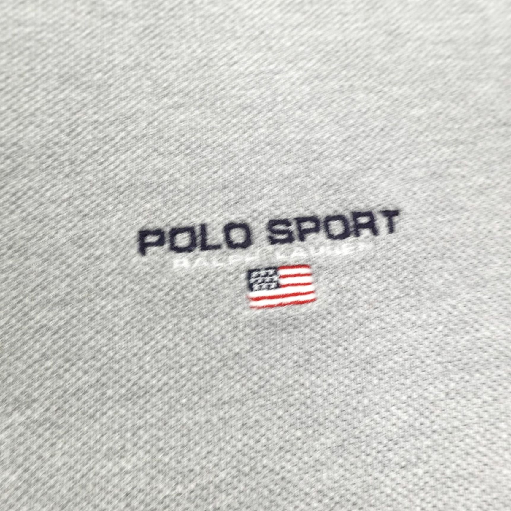 Polo Ralph Lauren VINTAGE Polo Ralph Lauren Polo Shirt Mens XL Short Sleeve Gray All Seasons Logo 90s Streetwear Size US XL / EU 56 / 4 - 3 Thumbnail