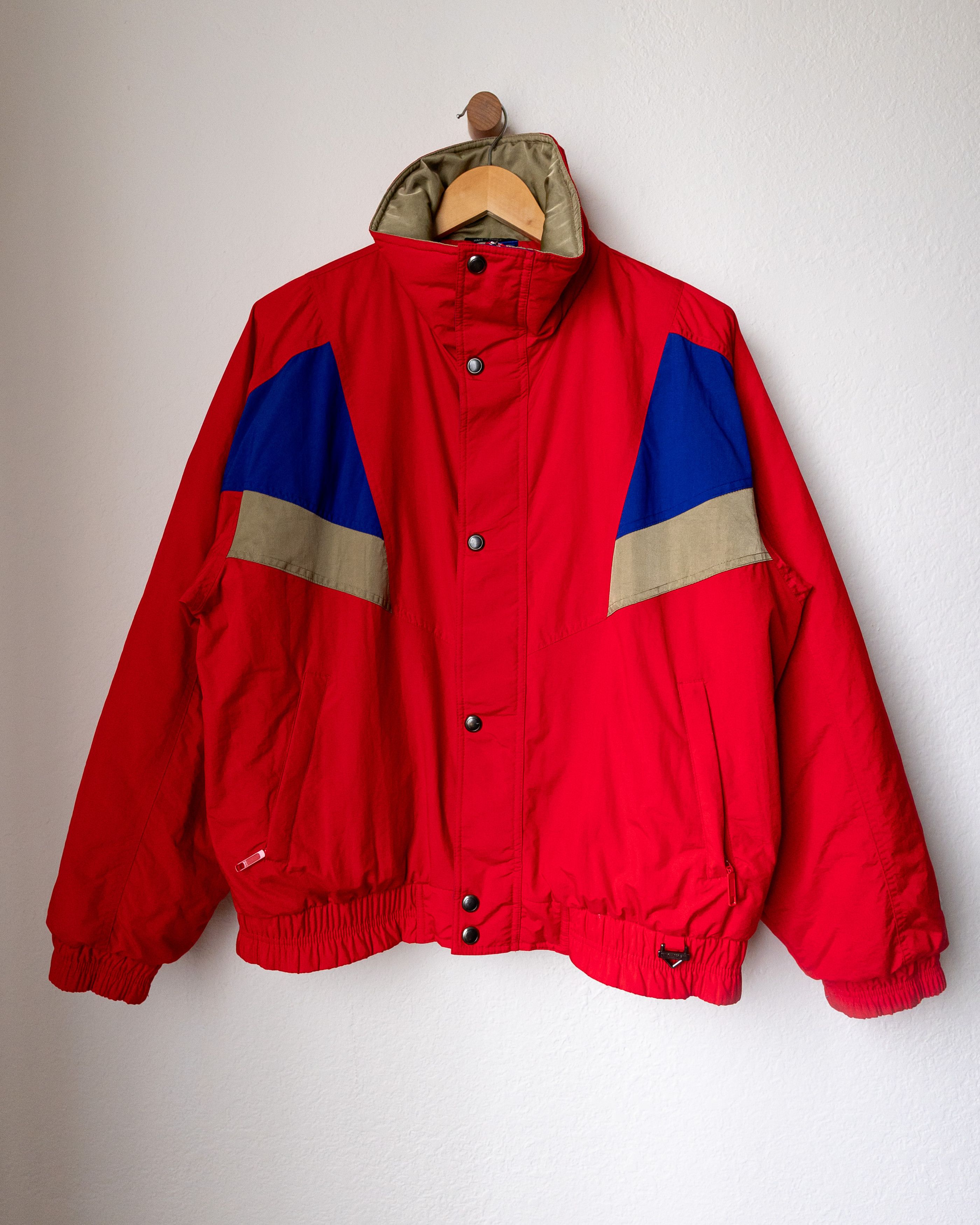 Vintage online Fera Red White And Blue Ski Jacket Medium