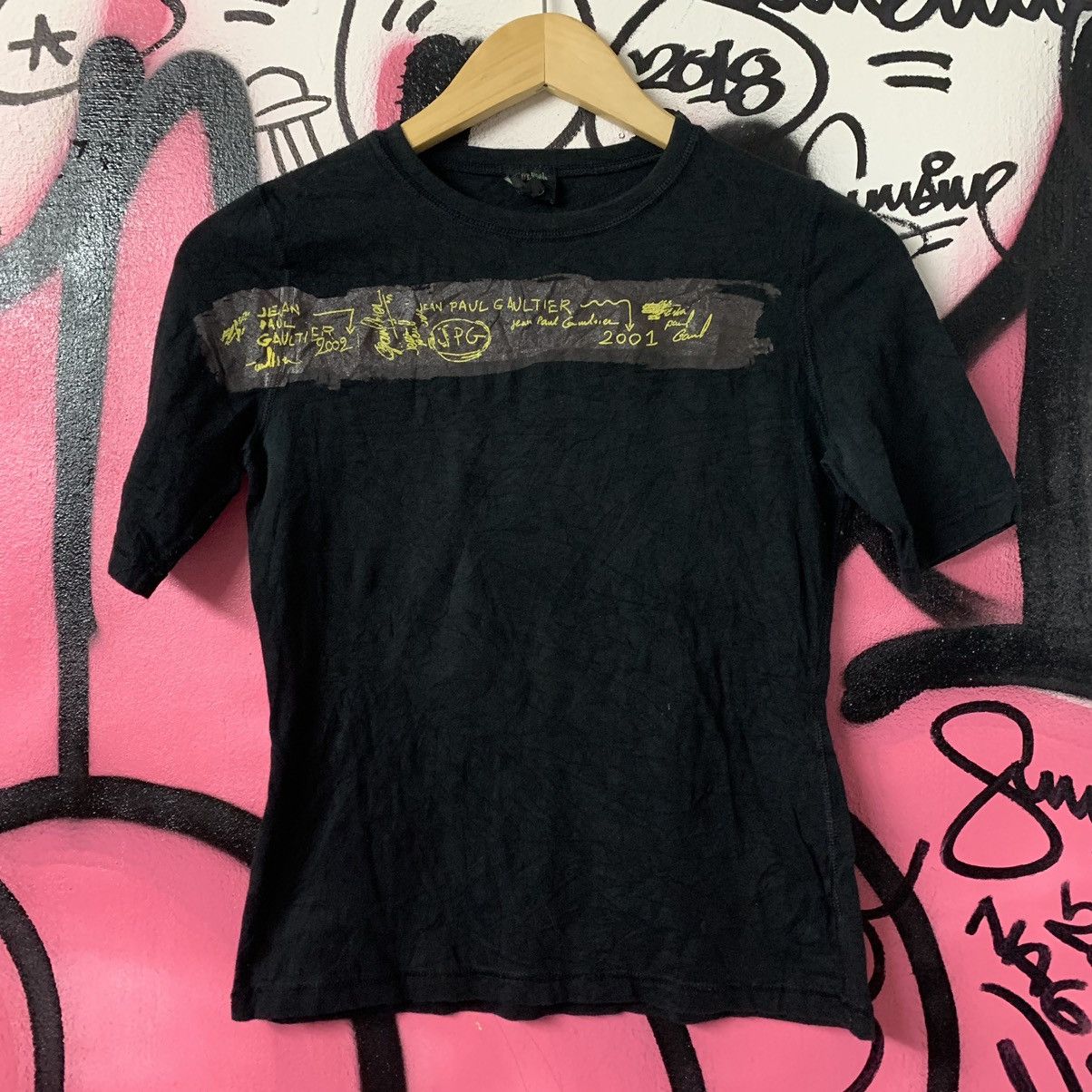 image of Jean Paul Gaultier 2001/2002 Shirt in Black, Women's (Size Small)