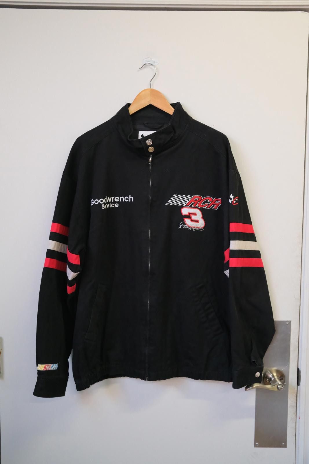 Chase Authentics 90's Chase Authentics RCR Earnhardt #3 Racing Jacket Size L / US 10 / IT 46 - 1 Thumbnail