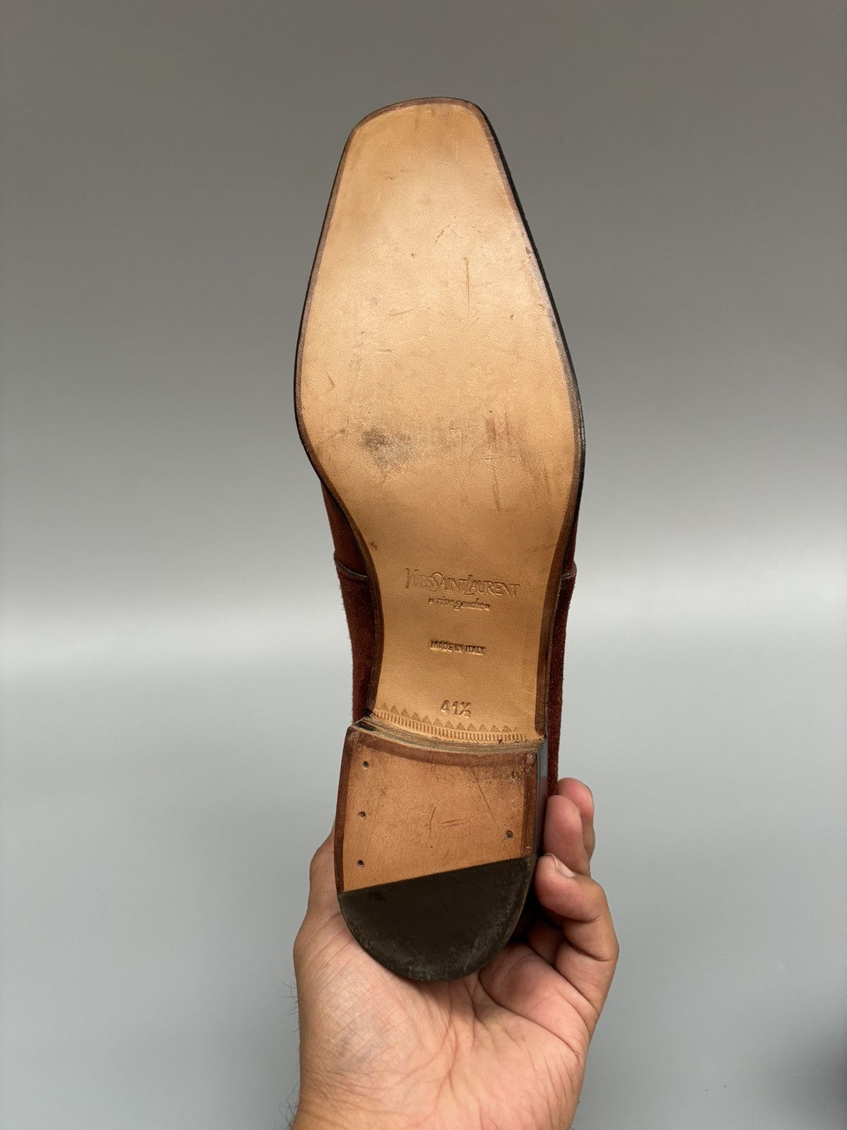 Yves Saint Laurent Yves Saint Laurent- Rive Gauche Tom Ford Era- Suede Loafers Size US 9 / EU 42 - 15 Thumbnail