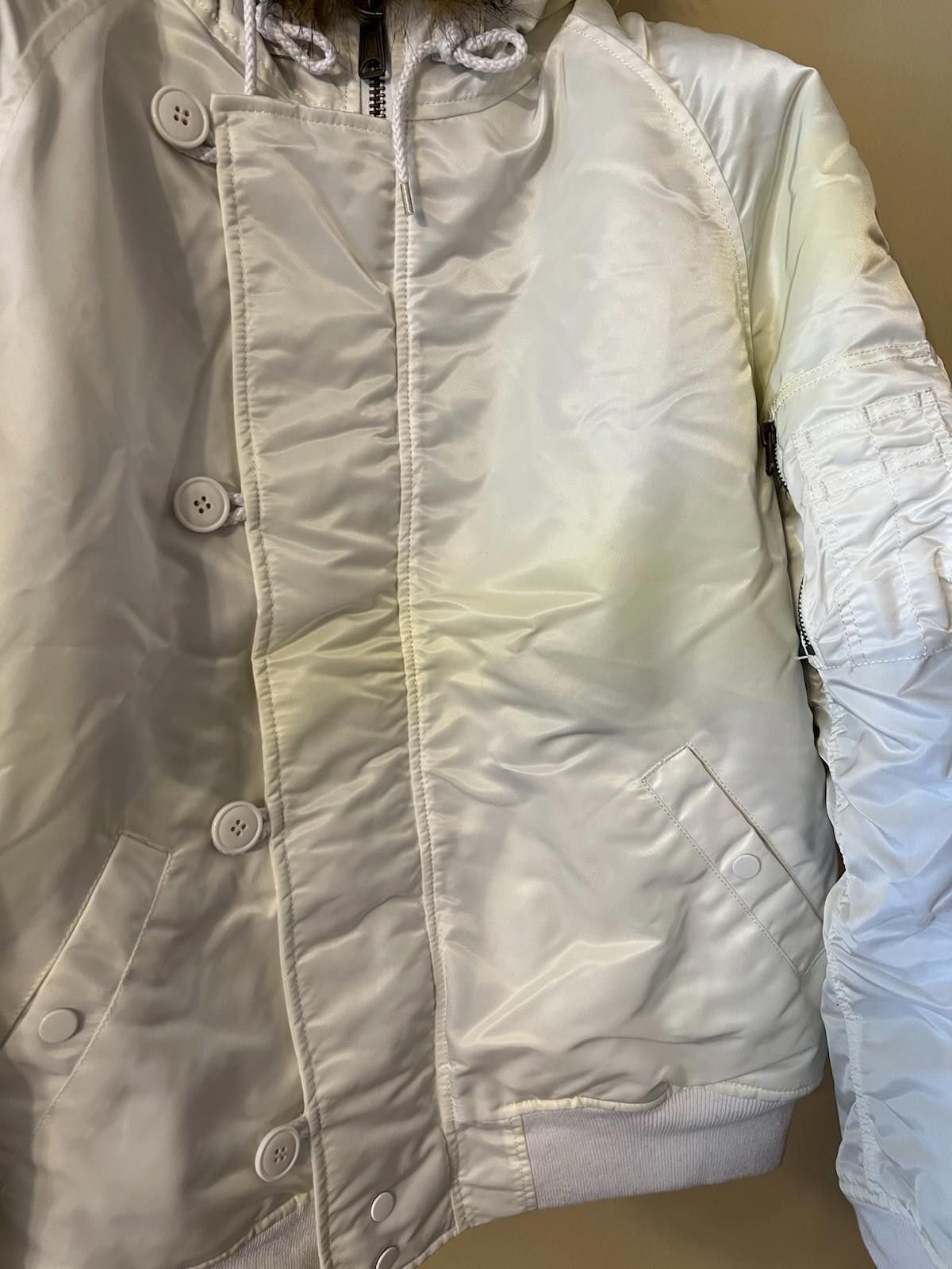 Supreme FW14 SUPREME FLIGHT SATIN N-2B Parka Jacket White L Size US L / EU 52-54 / 3 - 2 Thumbnail