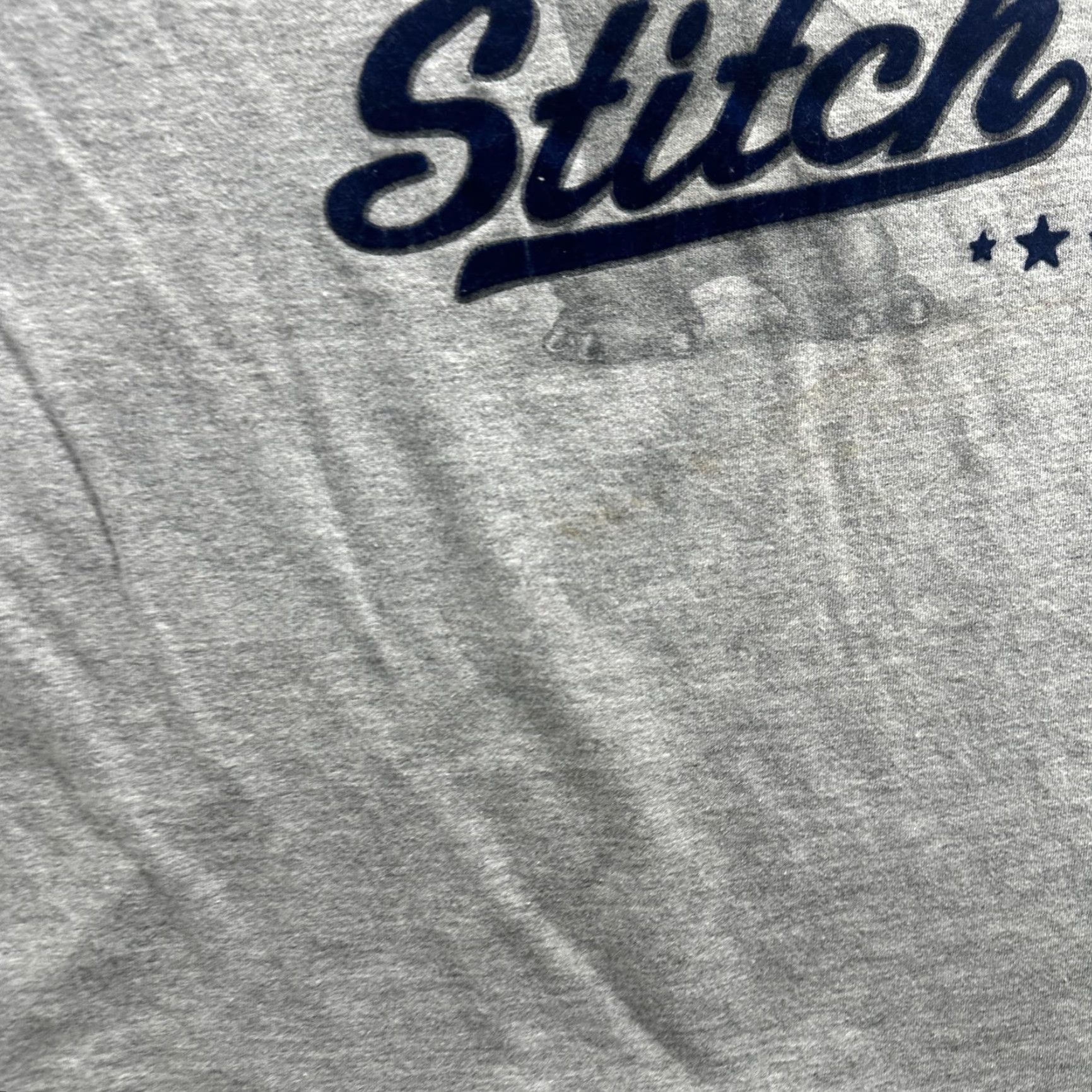 Disney Disney Stitch Shirt Mens Large Gray Graphic Tee Lilo & Stitch Movie Logo Size US L / EU 52-54 / 3 - 5 Thumbnail