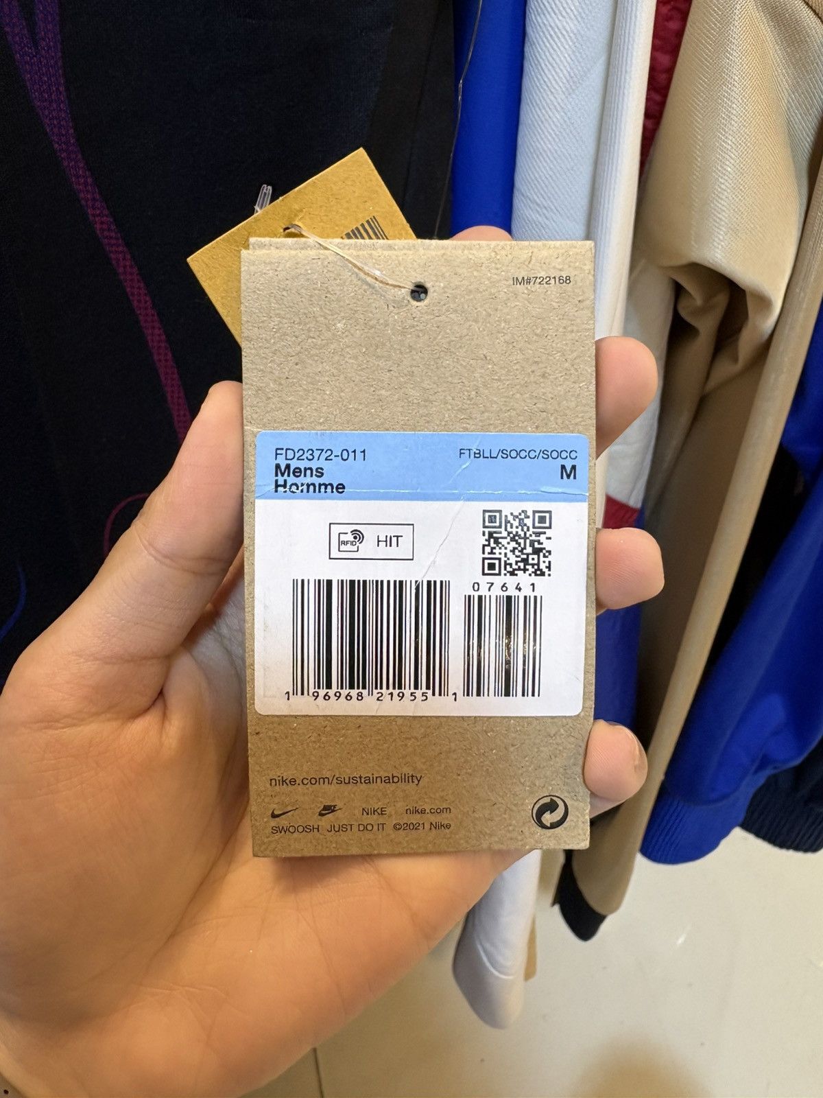 Nike 2020 Nike X Patta X FC Barcelona Training Kit Size US M / EU 48-50 / 2 - 5 Thumbnail