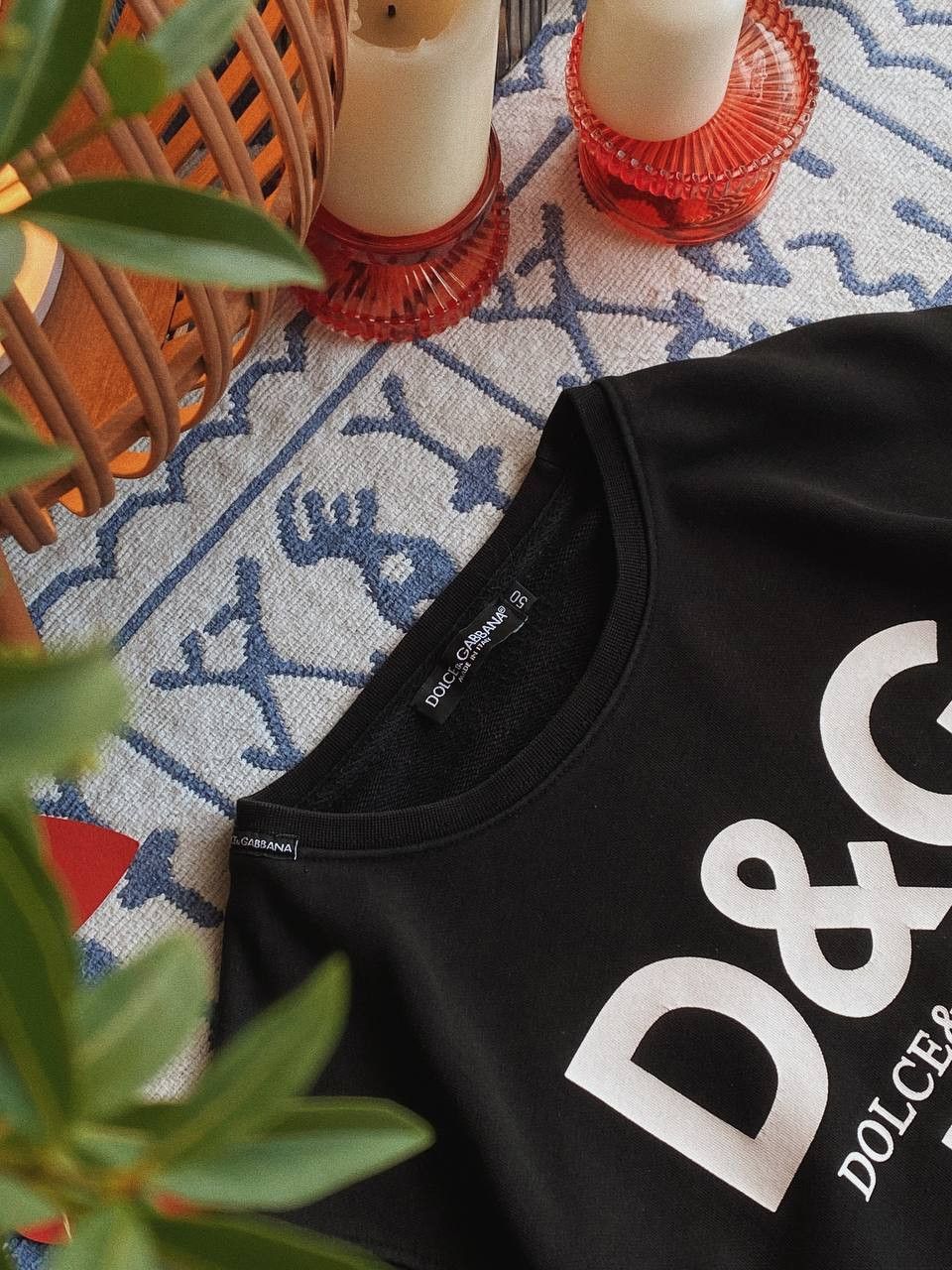 Dolce & Gabbana Dolce & Gabbana Prince I Was Here Sweatshirt Black Size US M / EU 48-50 / 2 - 4 Thumbnail