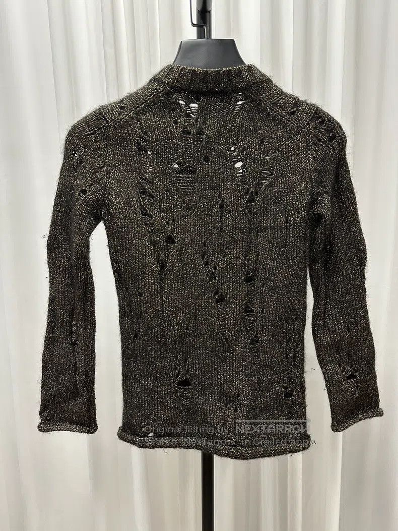 Comme des Garcons Comme des Garcons Distressed gold thread sweater Size M / US 6-8 / IT 42-44 - 5 Thumbnail
