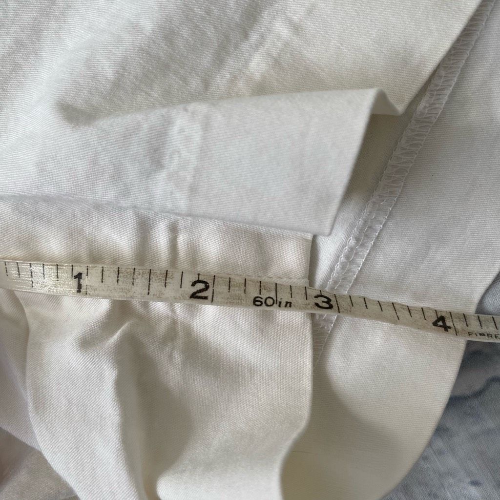 Express Express Design Studio editor women 10 cotton blend white chi Size 32" / US 10 / IT 46 - 10 Thumbnail