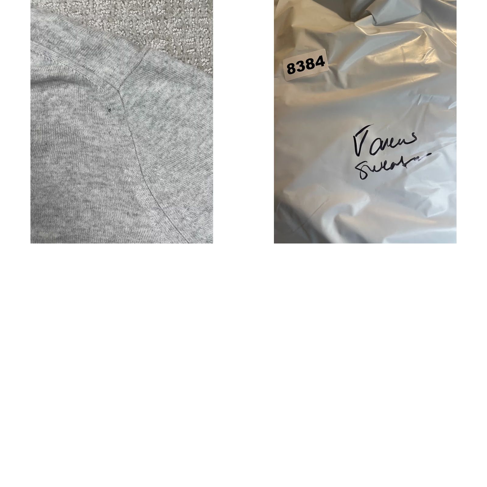 J.Crew J.CREW Cardigan Womens M Gray Open Front Cashmere Long Sleeve Sweater Solid Size M / US 6-8 / IT 42-44 - 9 Thumbnail