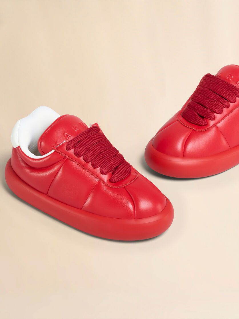 Marni o1f1d3z1025 Leather Bigfoot 2.0 Sneakers in Red Size US 12 / EU 45 - 4 Thumbnail