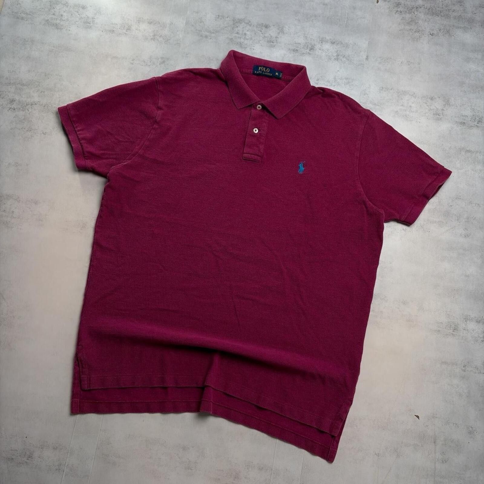 Polo Ralph Lauren Y2K Pink Polo Ralph Lauren Polo Shirt Size US XL / EU 56 / 4 - 2 Thumbnail