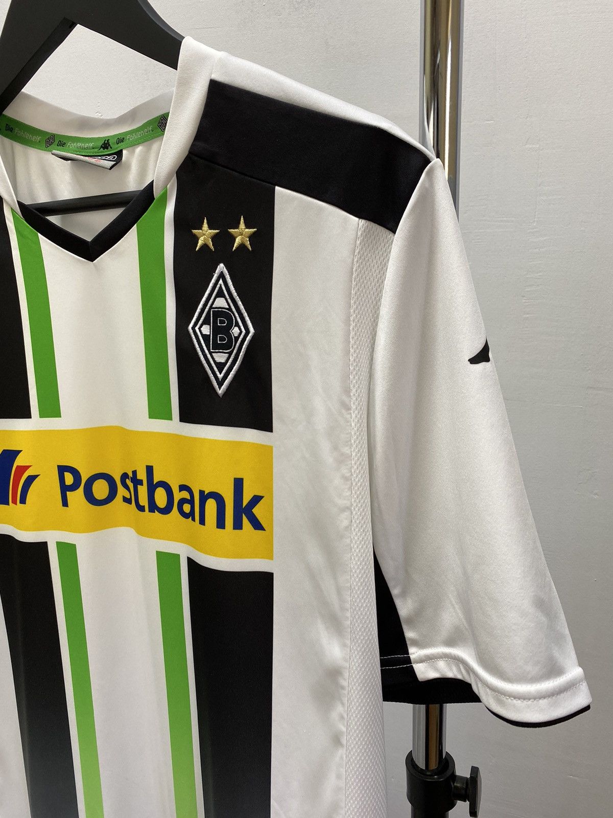 Kappa Borussia Mönchengladbach 2014 Soccer Jersey Home Size US L / EU 52-54 / 3 - 8 Thumbnail