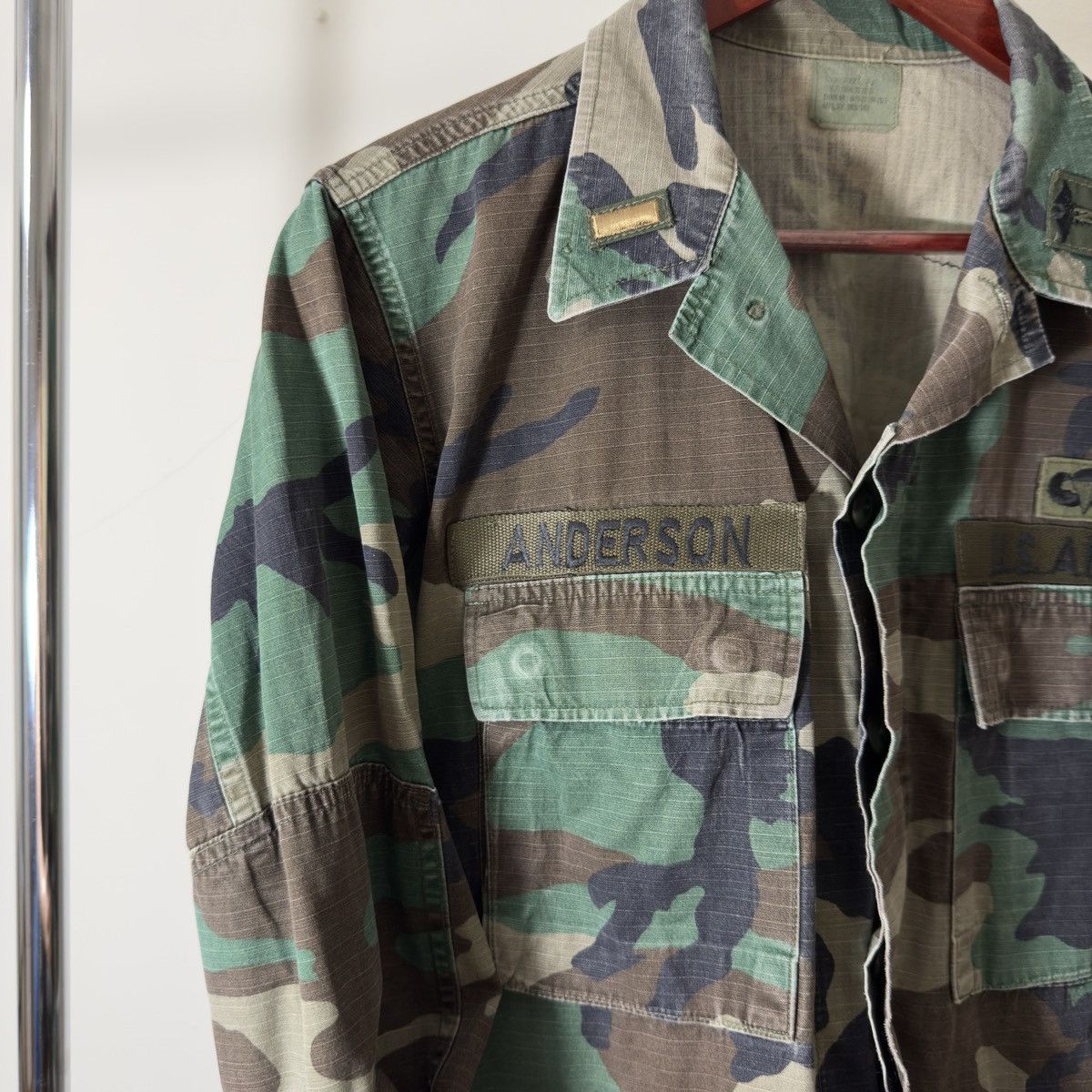 Other Vintage US Army military medic button up shirt/jacket Size US M / EU 48-50 / 2 - 4 Thumbnail