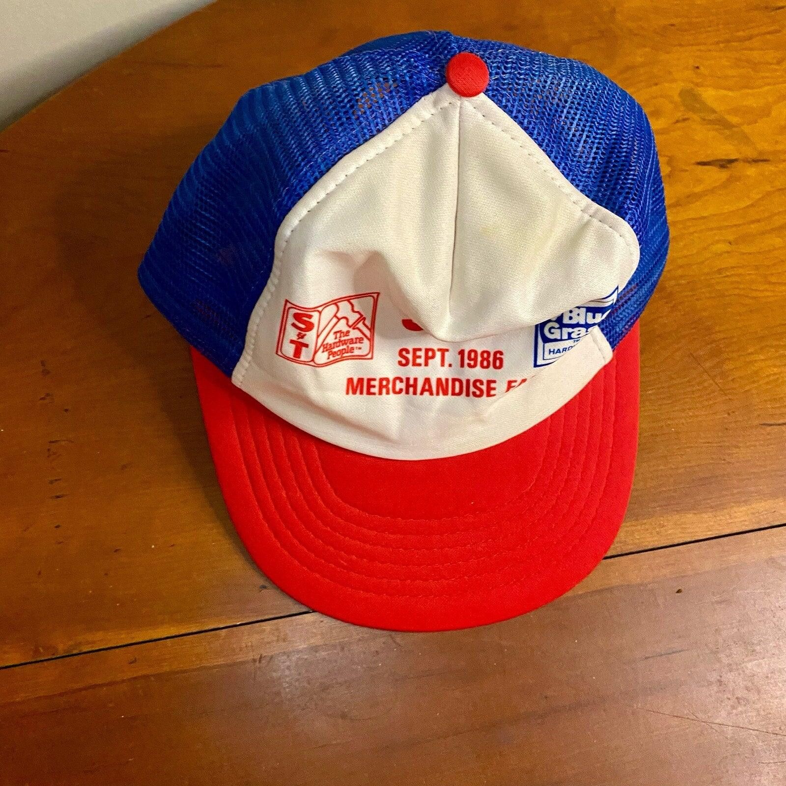 Other DA S&T Hardware Vintage White Trucker Hat Mens One Size Size ONE SIZE - 13 Thumbnail