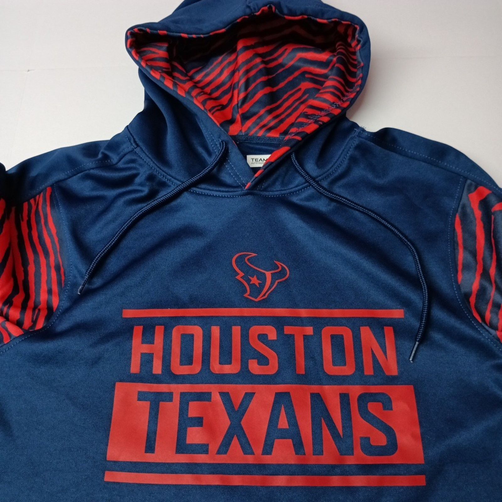 Zubaz Zubaz Men's M Houston Texans Team Zebra Accents Hoodie NWOT Size US M / EU 48-50 / 2 - 4 Thumbnail