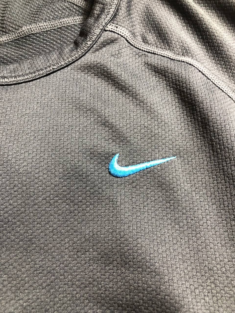 Nike × Vintage 90s Nike Central Swoosh Vintage Y2K Oversized Retro T-Shirt Size US L / EU 52-54 / 3 - 3 Thumbnail