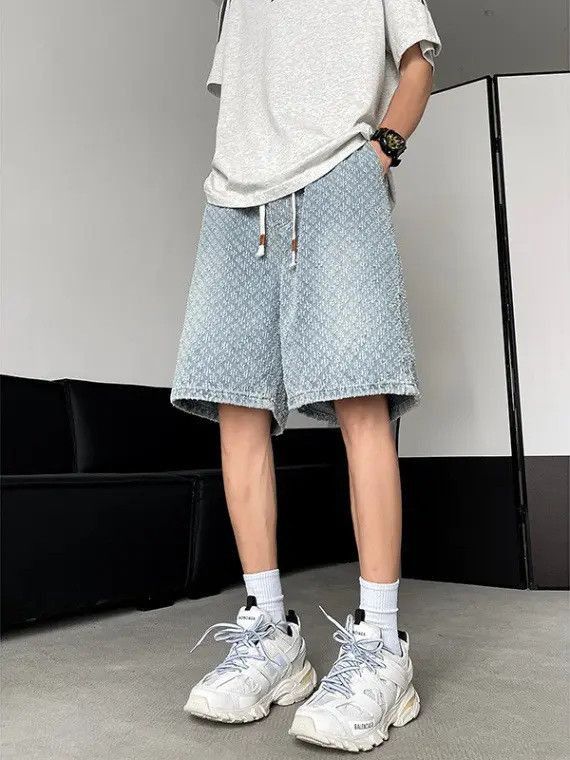 Japanese Brand Black high street retro denim shorts Size US 32 / EU 48 - 4 Thumbnail