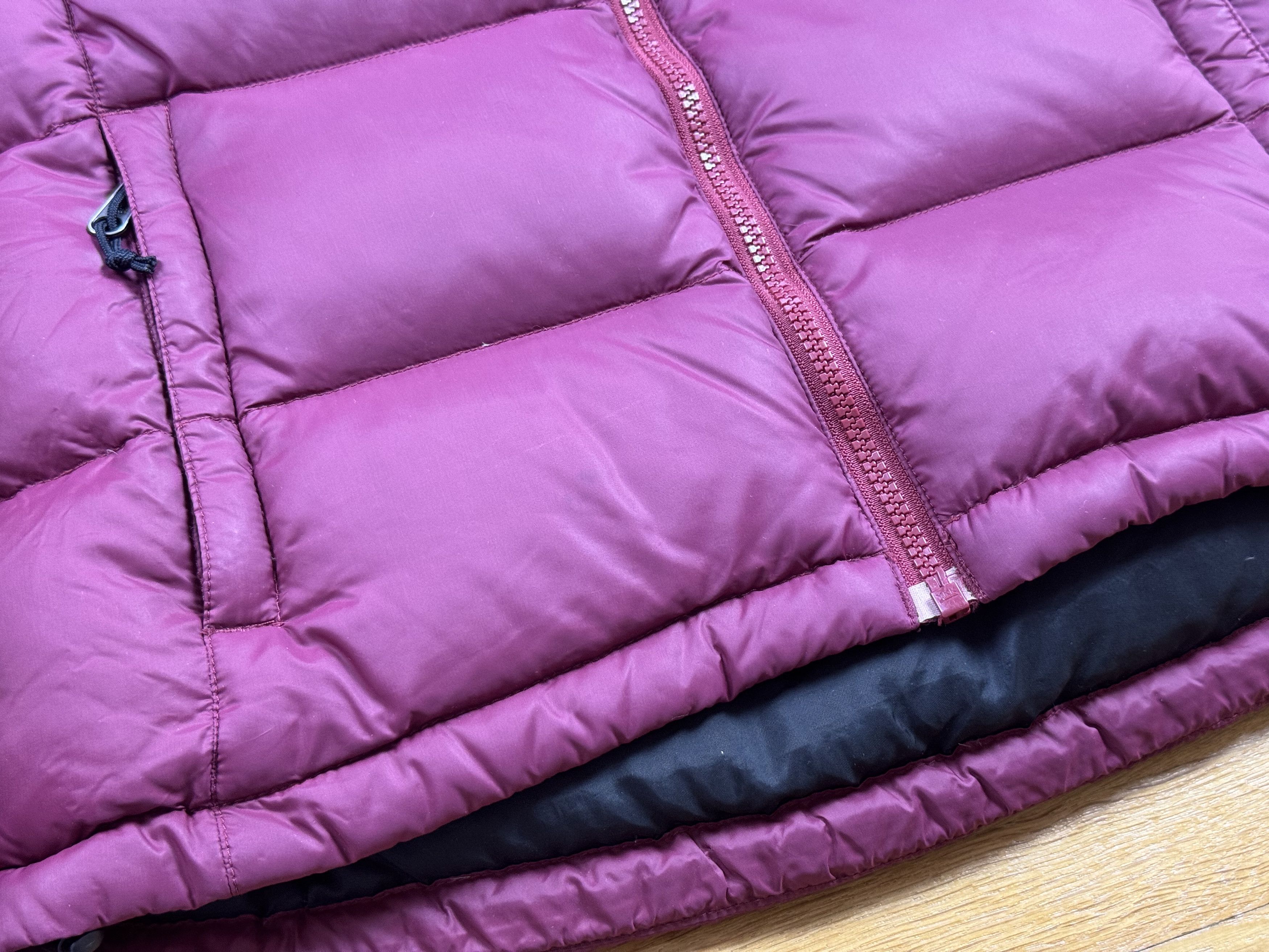 The North Face Burgundy down jacket THE NORTH FACE 550 Size M / US 6-8 / IT 42-44 - 4 Thumbnail