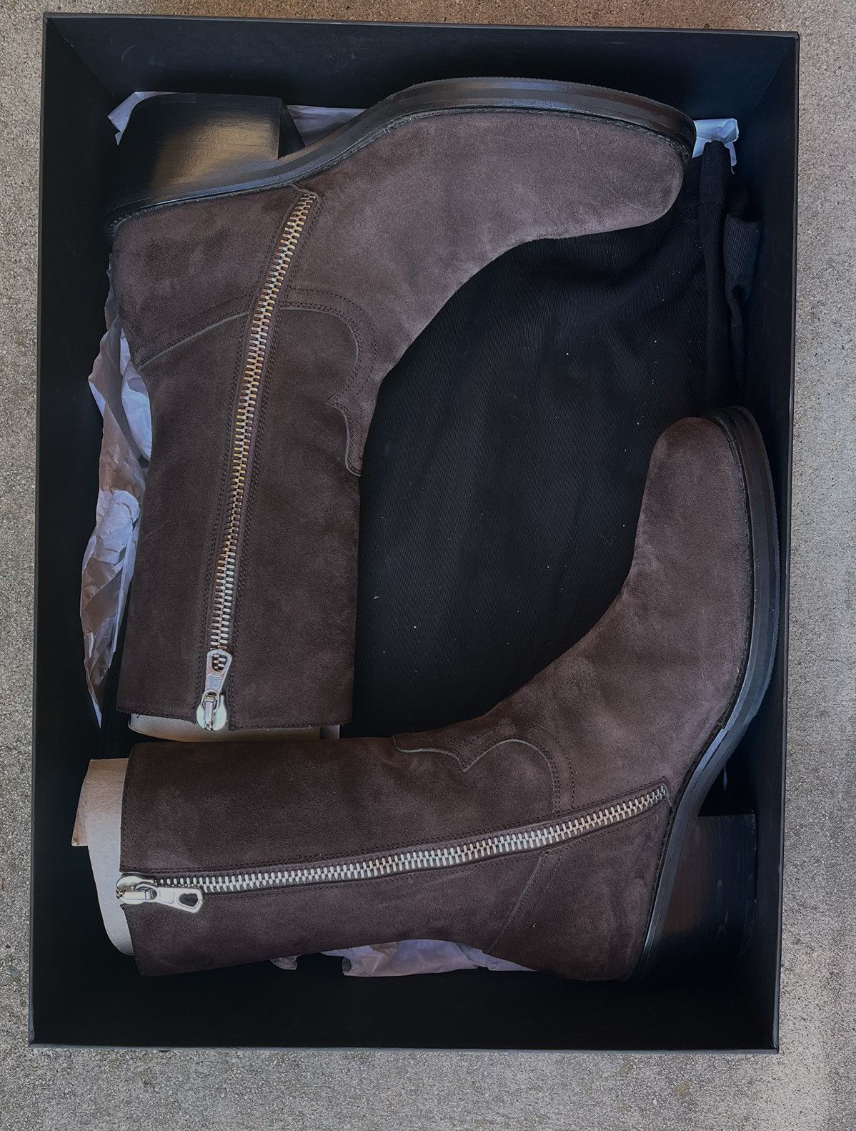 Dries Van Noten Dries Van Noten Brown Suede Boots Size US 7.5 / EU 40-41 - 2 Thumbnail