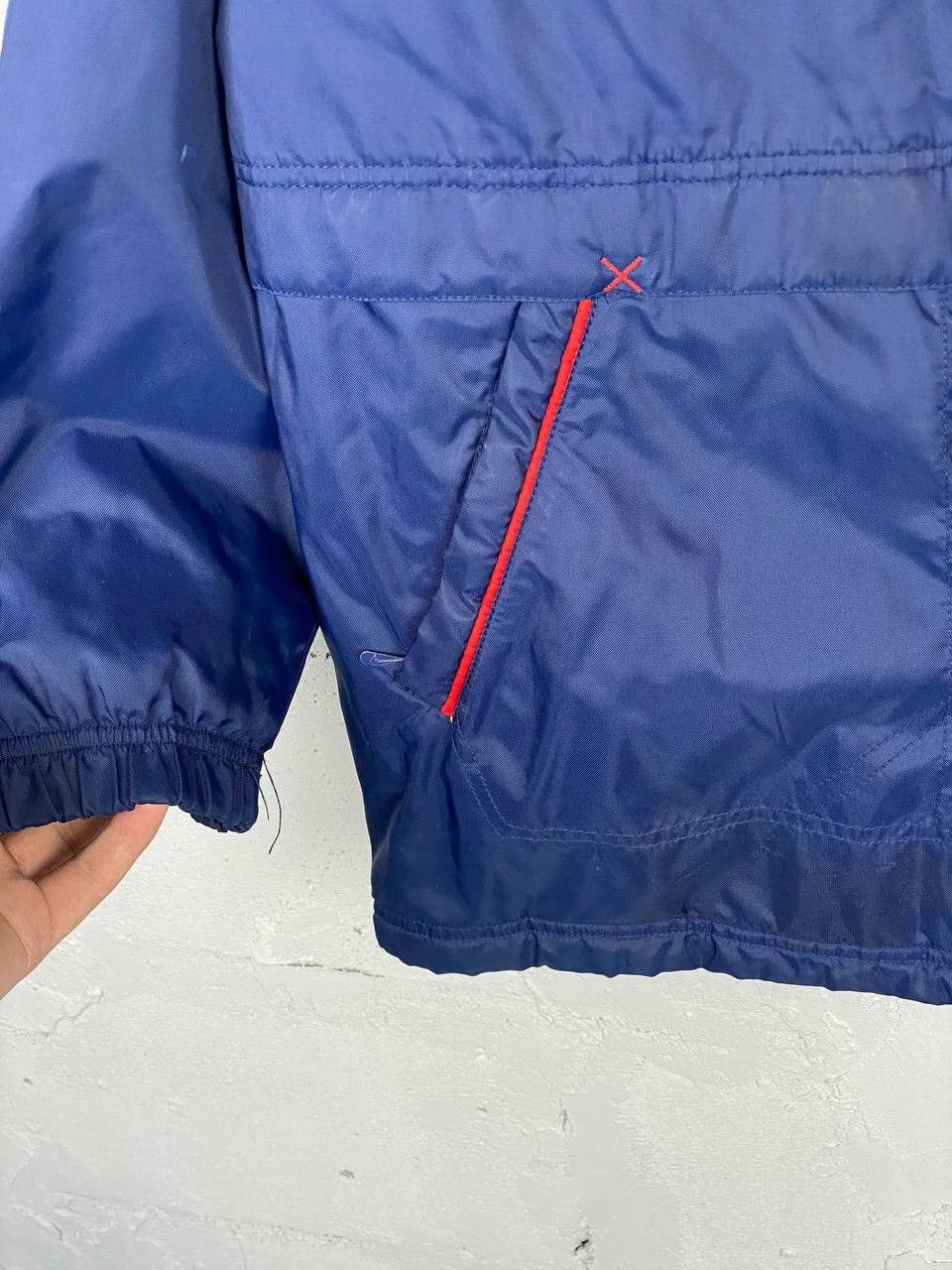 Nike × Vintage Vintage Nike Jacket Big Swoosh Embroidered Logo Size US M / EU 48-50 / 2 - 7 Thumbnail