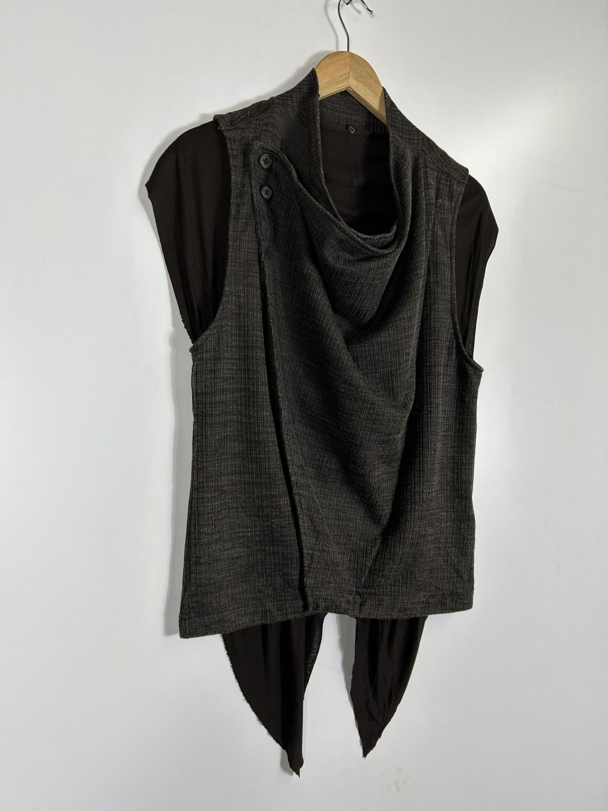 Japanese Brand 🔥Tornado Mart Button Sleeveless Vest Size M / US 6-8 / IT 42-44 - 2 Thumbnail