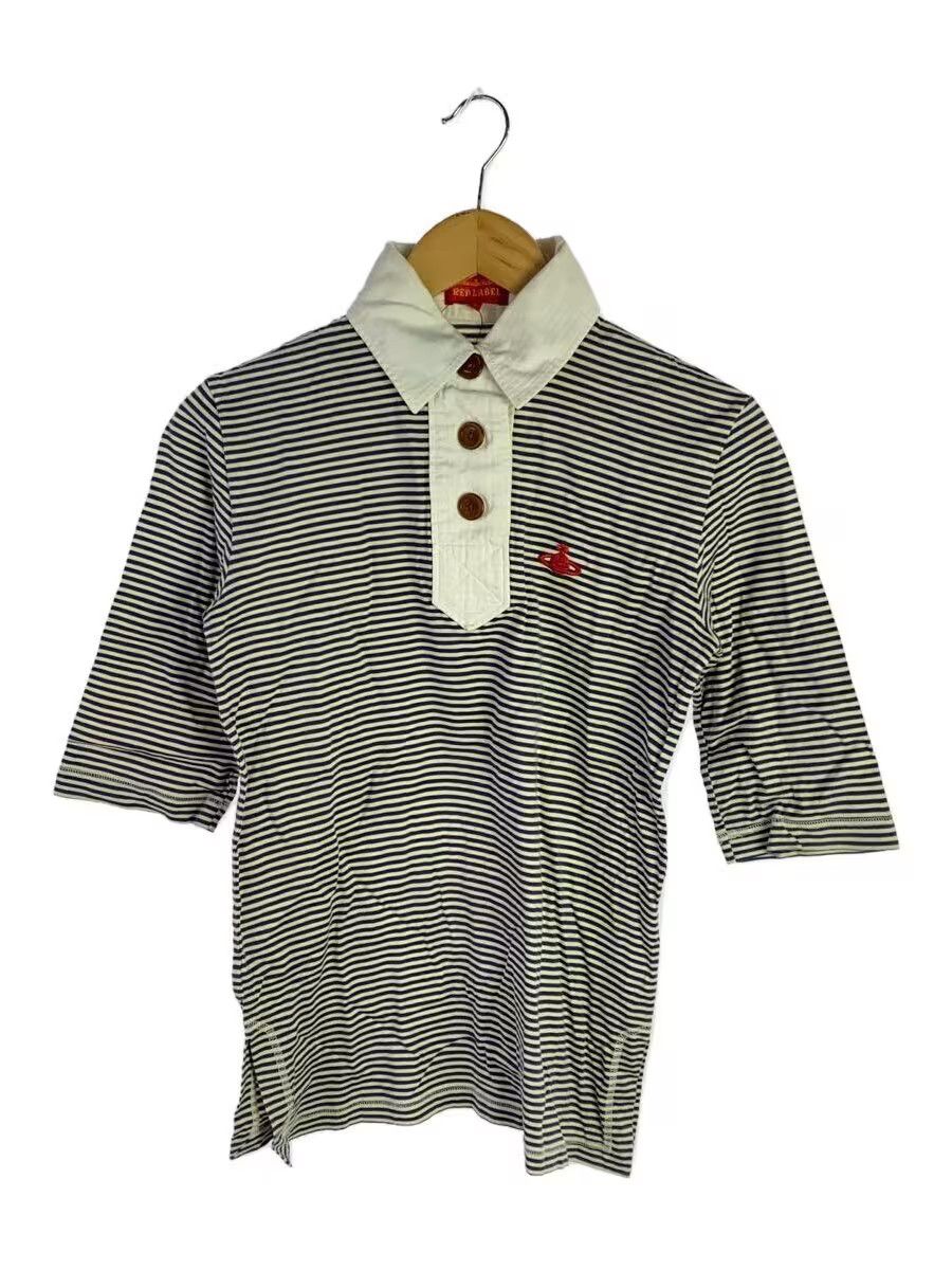 Vivienne Westwood OG Striped Orb Polo Shirt Size L / US 10 / IT 46 - 1 Thumbnail