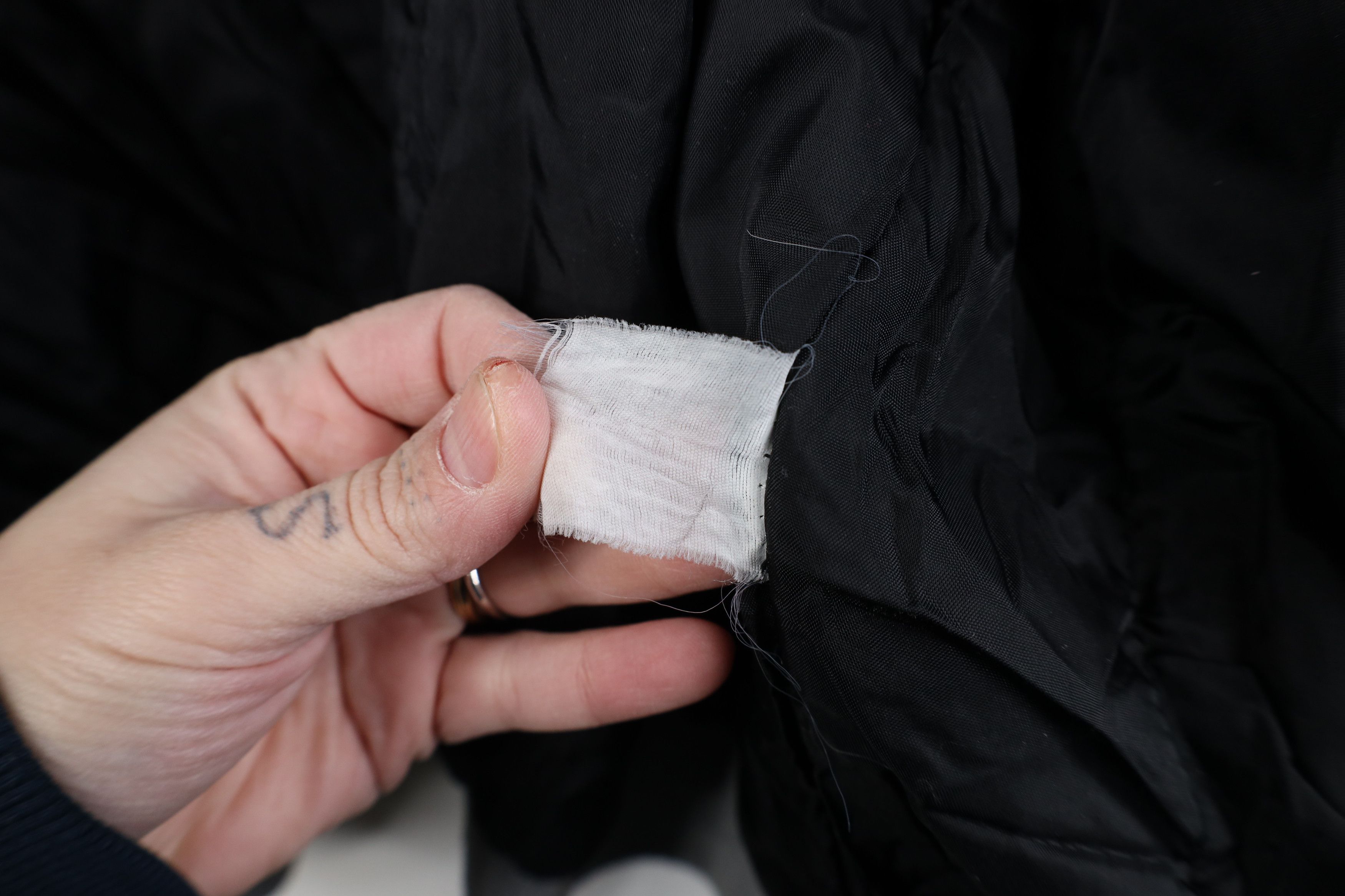 Vintage 90s Veterans Don't Forget Military Puffer Jacket