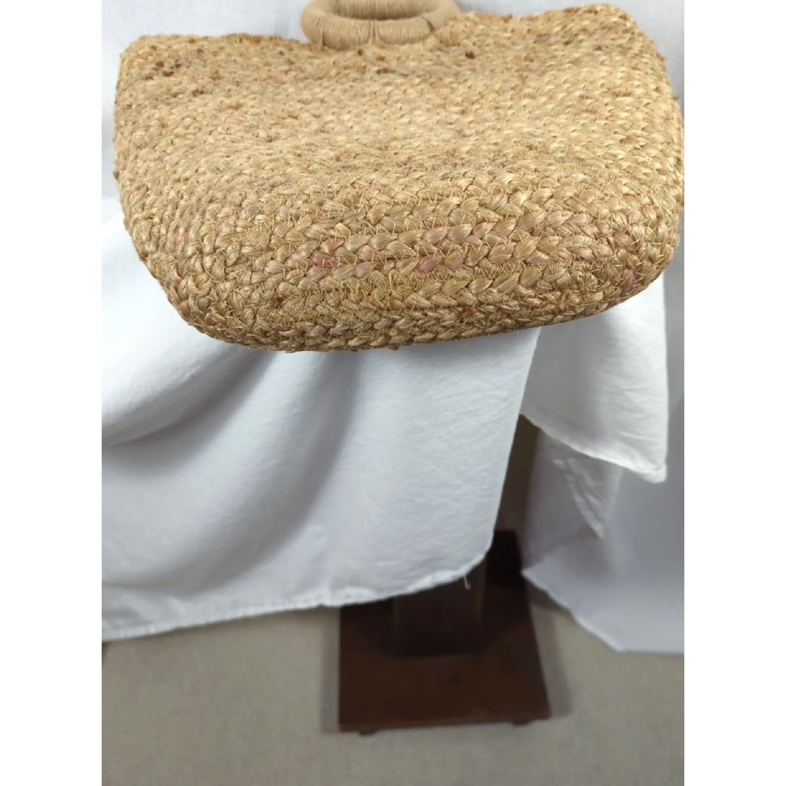 Zara Zara JUTE TOTE BAG Beach Summer Lined boho tote Medium Size ONE SIZE - 7 Thumbnail