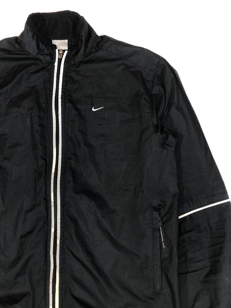 Nike × Vintage Nike Vintage Black Winbraker Y2K Size US M / EU 48-50 / 2 - 5 Thumbnail