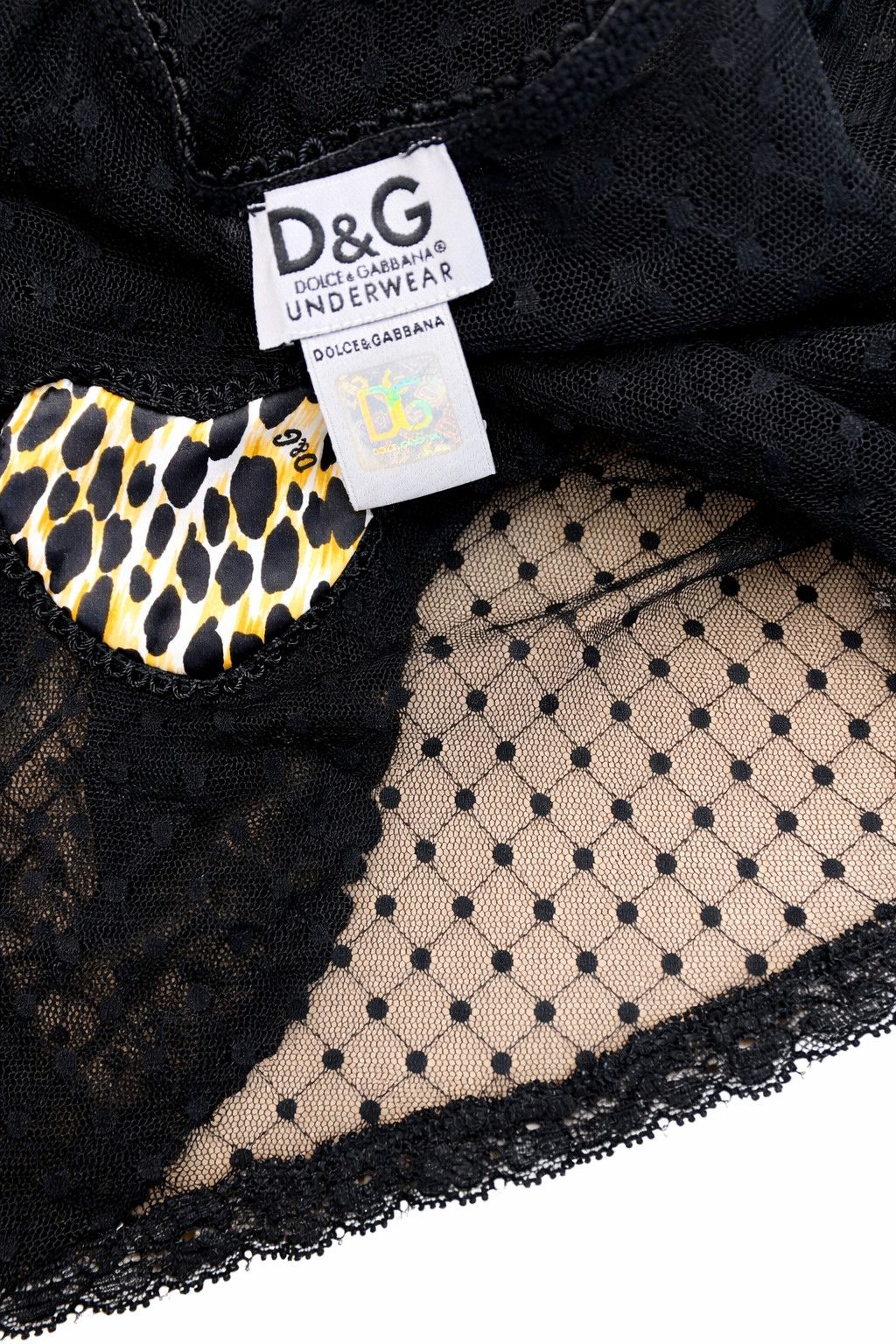 Dolce & Gabbana Dolce & Gabbana Leopard Animal Transparent Sheer Mesh Top Size M / US 6-8 / IT 42-44 - 5 Thumbnail