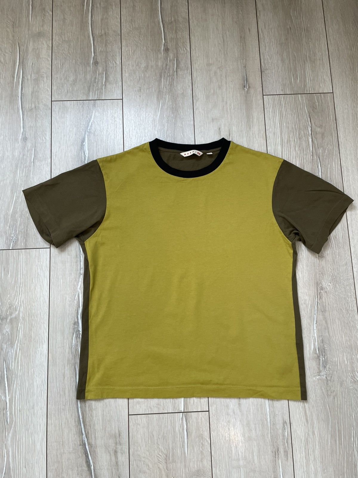 Marni × Uniqlo Marni X uniqlo Two Tone T-shirt Size US M / EU 48-50 / 2 - 1 Thumbnail