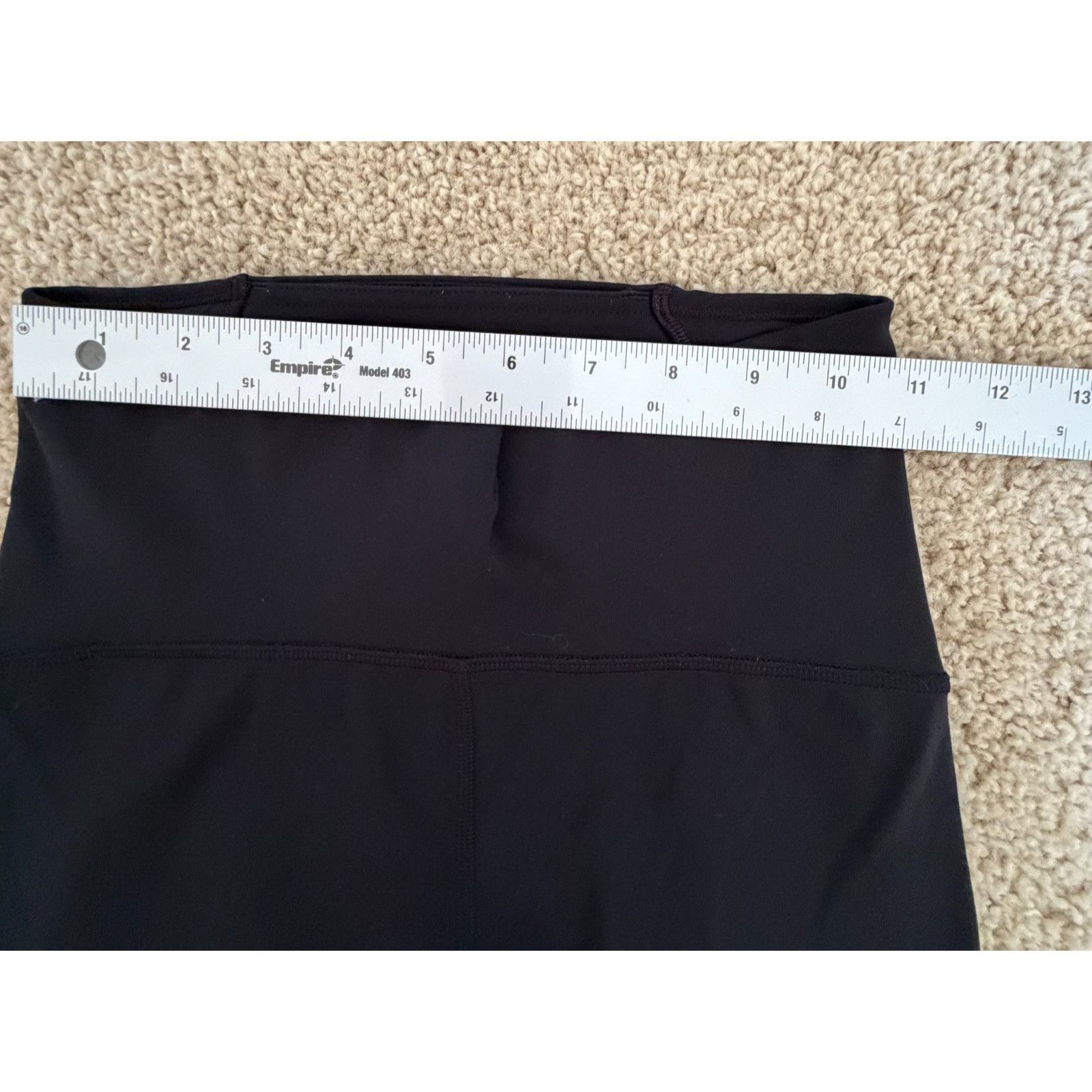 Lululemon Lululemon Train Times Mesh Leggings 25" Black Luxtreme Size 28" / US 6 / IT 42 - 3 Thumbnail