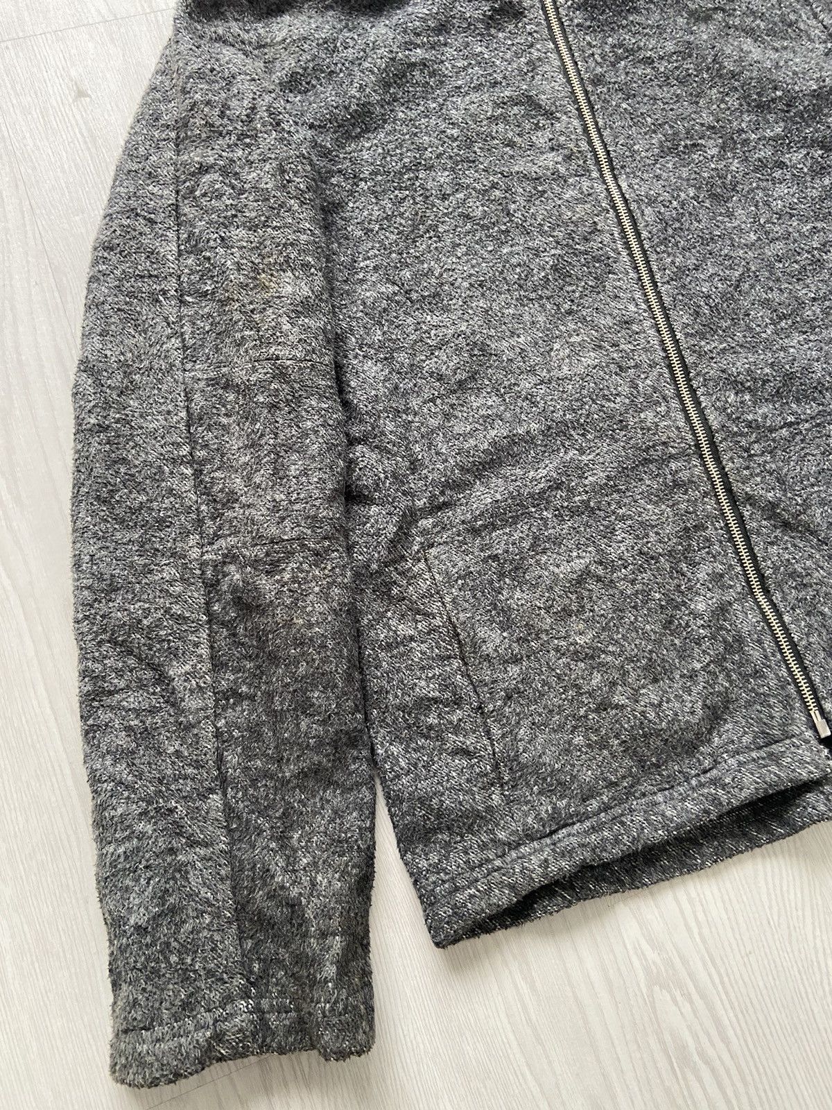 Full Count & Co. Vintage Full Count Wool Cotton Fleece Hoodie Jacket Size US M / EU 48-50 / 2 - 3 Thumbnail