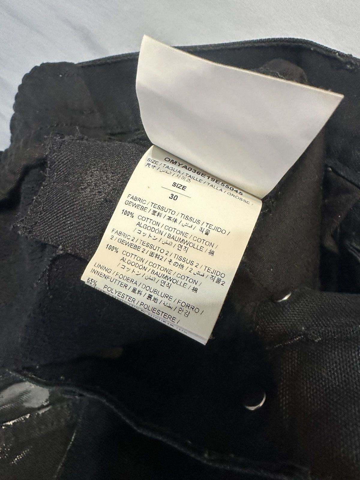 Off-White Off White Hybrid Carpenter Paint Splatter Pants Size US 30 / EU 46 - 5 Thumbnail