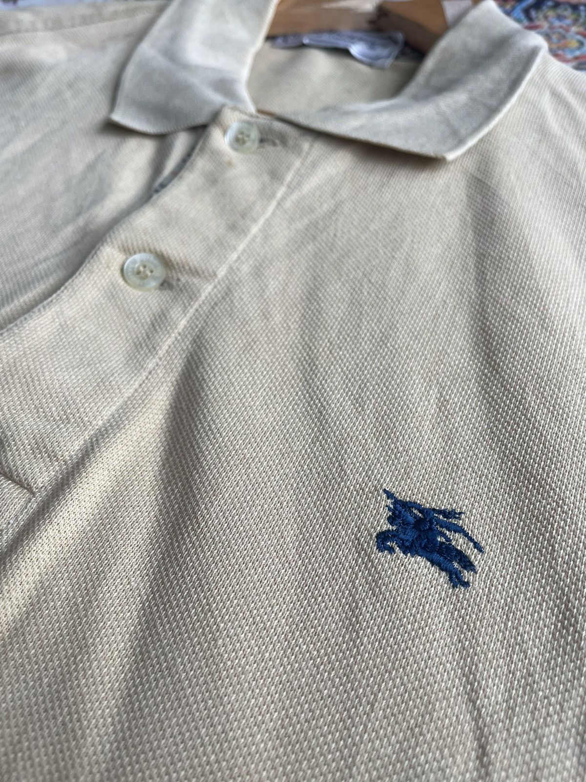 Burberry Vintage Burberrys Polo Shirt With Og Logo Size US M / EU 48-50 / 2 - 3 Thumbnail