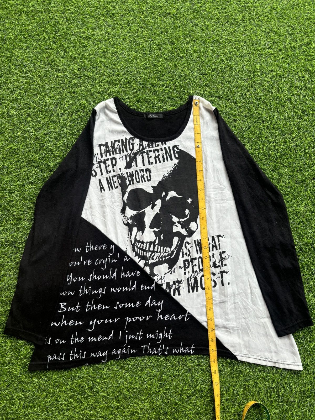 Hysteric Glamour Y2k Sky Bomber Skull Ifsix Punk Style Longsleeve Size US L / EU 52-54 / 3 - 10 Thumbnail